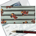 3D Lenticular Checkbook Cover (Teddy Bear Stripes)